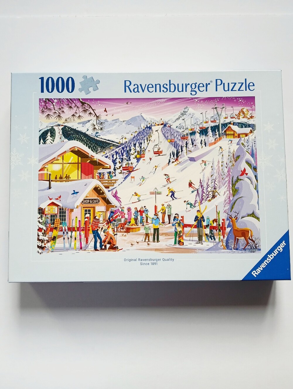 Slopeside Spirit 1000-piece puzzle by Ravensburger